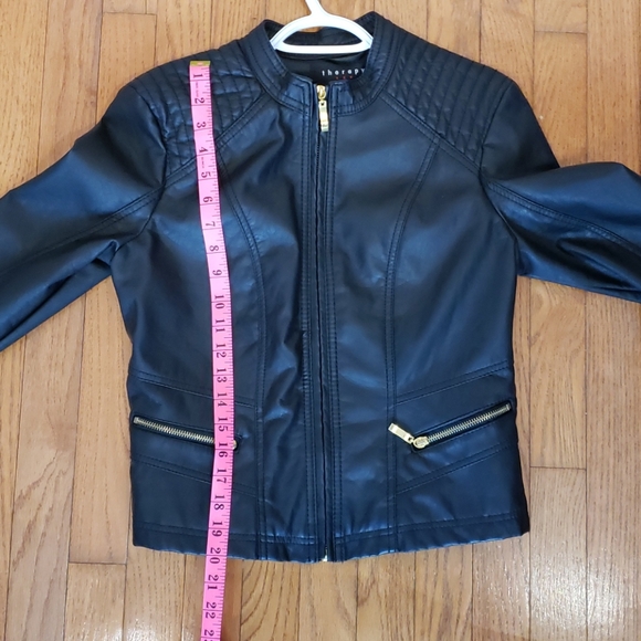 Faux Leather Jacket - Picture 7 of 10